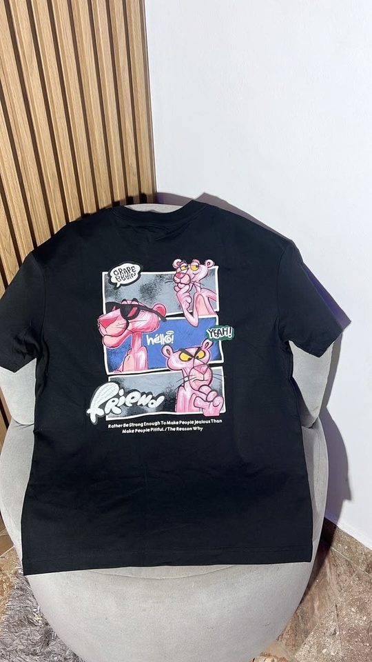 T-shirt noir BD Friend